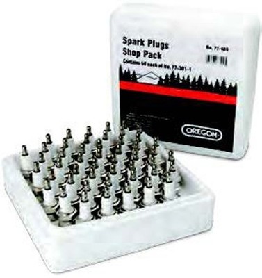 Oregon 77-406, Spark Plug, Shop Pack of 50 of 77-321-1 L86C, W8A, B6HS