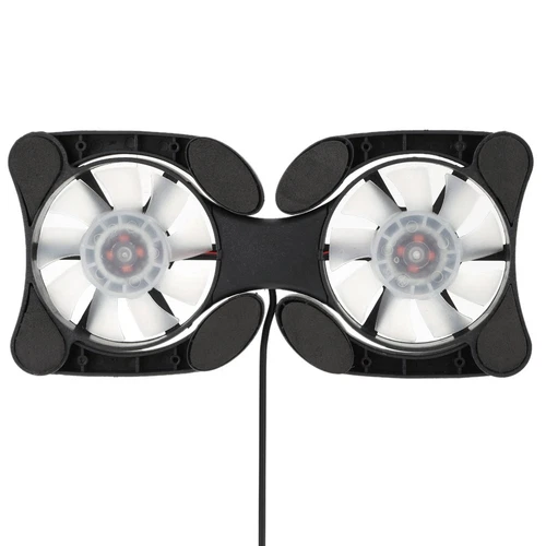 Tragbare Mini-Kühlunterlage Mit USB-Dual-Fan Für Laptop Und Notebook