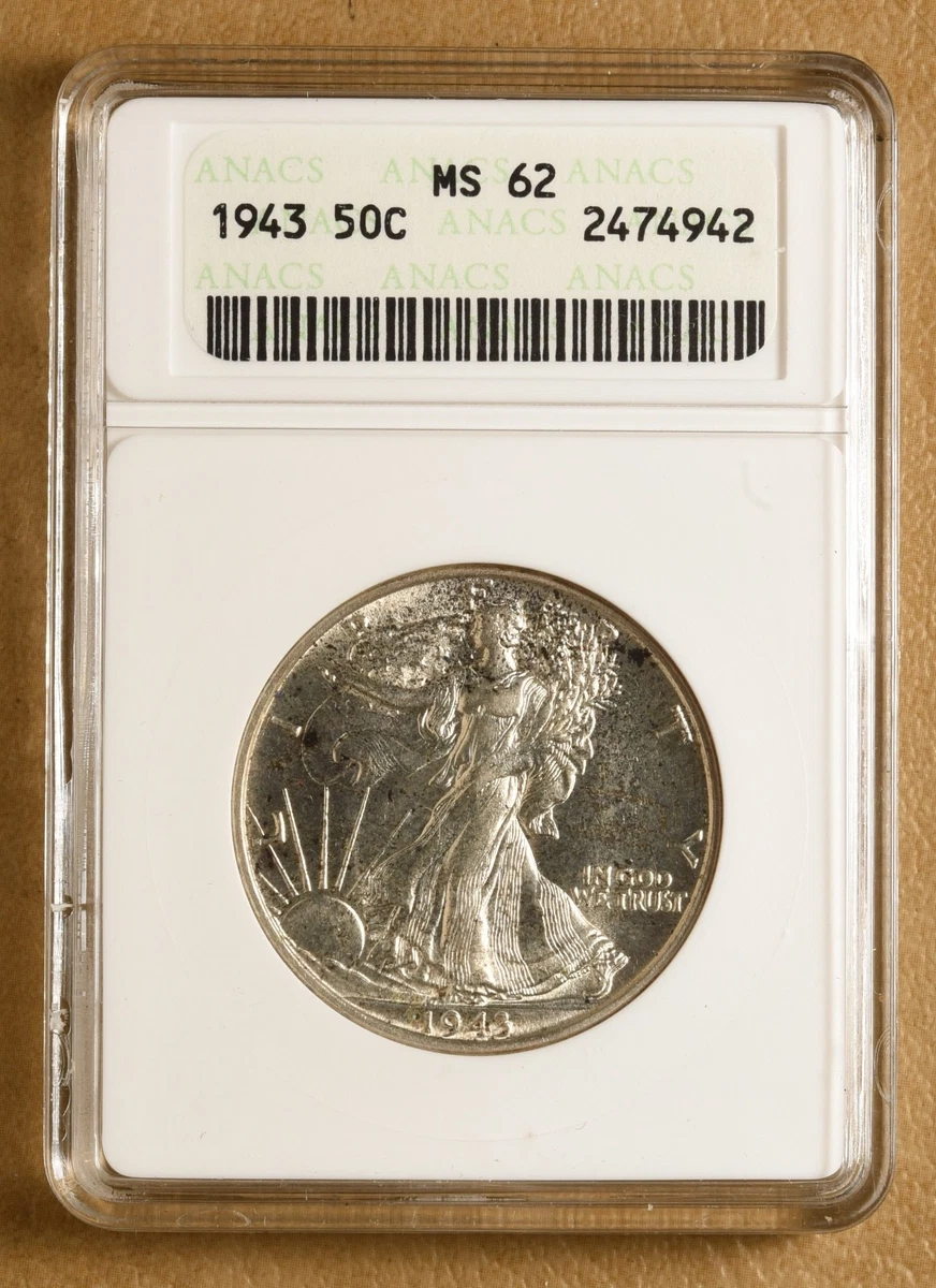1943 Liberty Walking US Half Dollars for sale | eBay