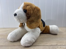 Beagle Puppy Dog SAGE Plush Realistic Stuffed Animal SUPER SOFT Toy ARTISTIC TOY