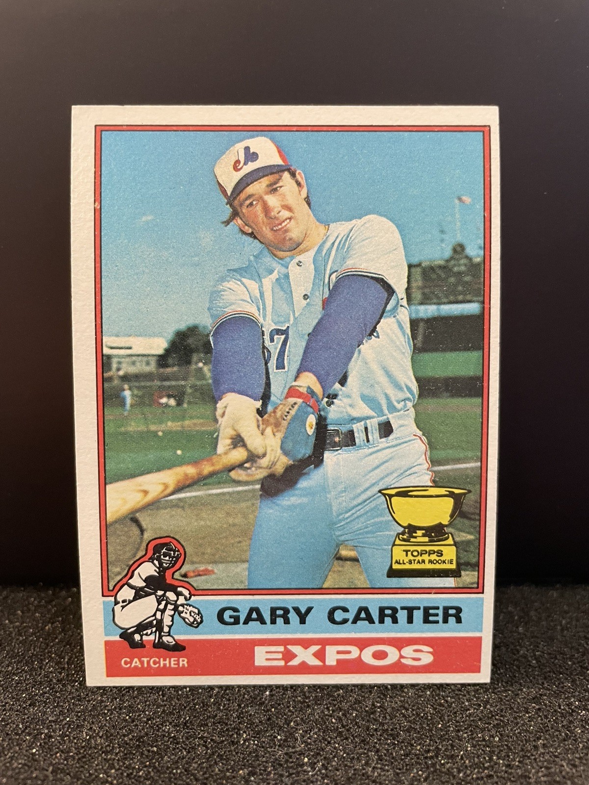 1976 Topps Baseball #441 Gary Carter RC - EXMINT