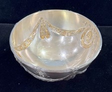 Ancien bol en argent 800 médaillons portrait néoclassique allemand marque SR vers 1900