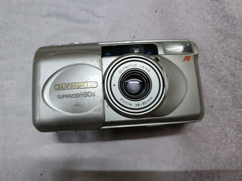 Cámara fotográfica compacta Olympus SuperZoom 80G 35 mm - zoom 38-80 mm, probada funciona Foto 2 de 4