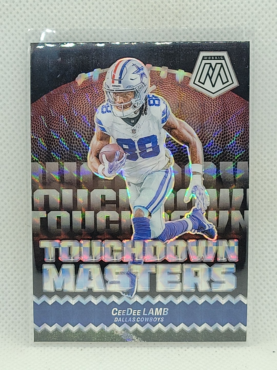 Ceedee Lamb 2024 Panini Mosaic Touchdown Masters Silver Mosaic Prizm #TMCDL NrMt