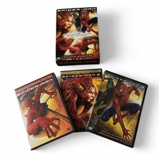 Vintage 2000s Spider-Man Trilogy DVD Set 1-3 w/ Box Complete Collection