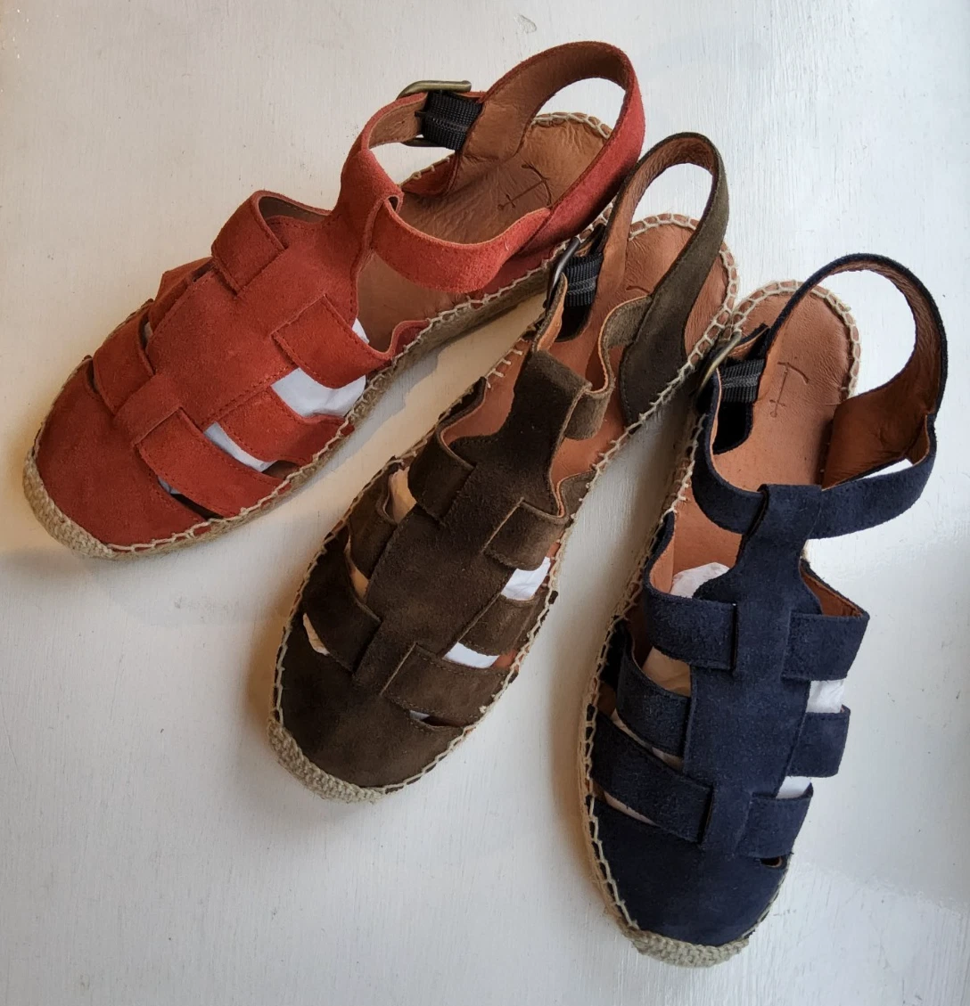 SEASALT Early Lark Suede Espadrilles - UK Size 6 - EU 39