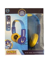 SONIC (THE HEDGEHOG) OVER THE EAR HEADPHONES KID SAFE NEW FREE SHIPPING