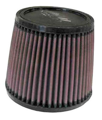 K&N RU-4450 HIGH-FLOW Sportluftfilter 70mm Anschluss 127mm hoch konisch rot