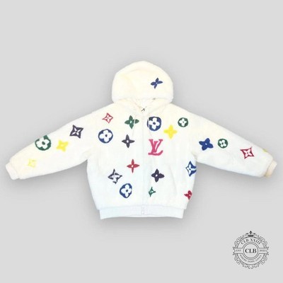 Louis Vuitton Monogram Multicolor Mink Jacket | eBay