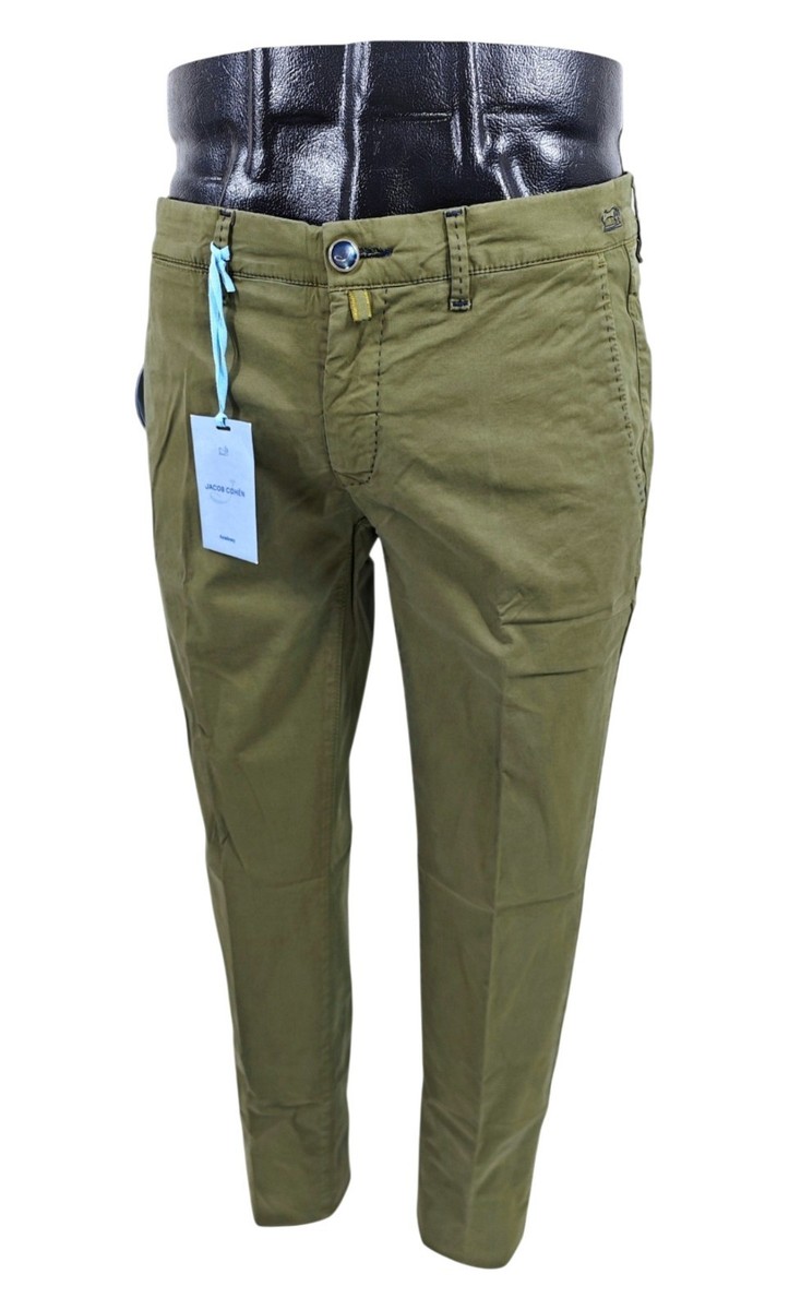 Jacob Cohen Academy Lion Stitch AMF C Jeans/Chino's Size 34 NEW | eBay
