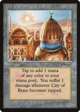 City of Brass (Regular) Arabian Nights Playtest Card