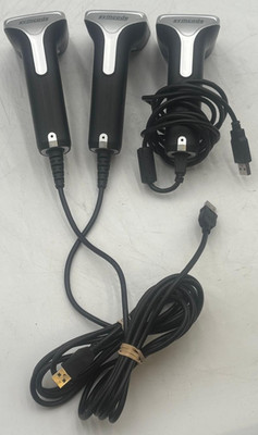 Lot of 3 SYMCODE MJ-6708 HANDHELD BARCODE SCANNER