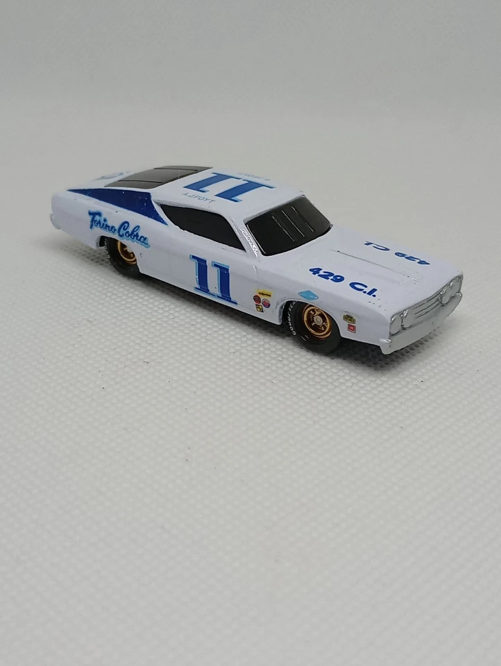 Vintage 1992 Racing Champions 1:64 Diecast Racing A. J. Foyt Torino Cobra #11 - Image 4 of 4