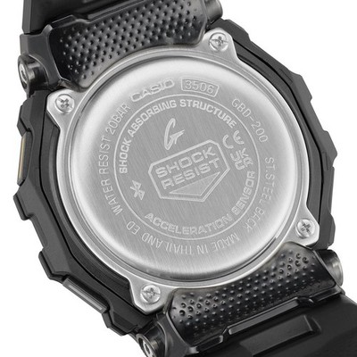 CASIO G-SHOCK G-SQUAD GBD-200-1A1JF Black Bluetooth training 2025