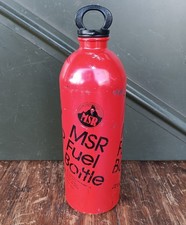 Vintage MSR Stove Fuel Bottle 22 oz. Liquid Gas ~Backpacking Canister ~fits Sigg