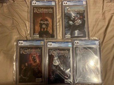 Castlevania The Belmont Legacy Comic Set 1,2,3,4,5 Cgc 9.8