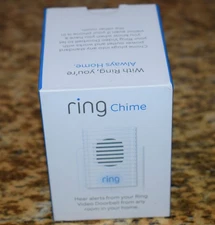 Ring Wi-Fi Door Bell Chime Alert White Plug In Outlet 1st Generation ~ NIB