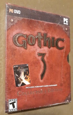 SEALED Gothic 3 Collector's Edition Boxed Game PC DVD-ROM 2008