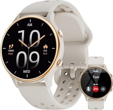 Smart Watch Men Women Fitness Tracker HR SpO2 IP67 Waterproof for iPhones 16 16e