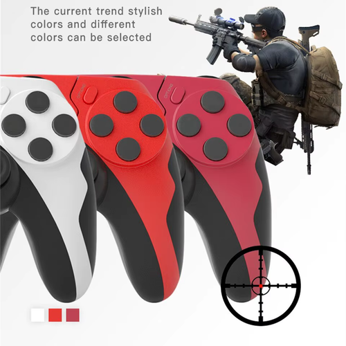 GAMINJA P48 Wireless Gamepad with Six Axis Gyroscope Game Controller for PS4 PS3 - Picture 4 of 12
