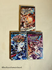 Phantasy Star Portable 1 2 Infinity PSP Japan Import Lot 3
