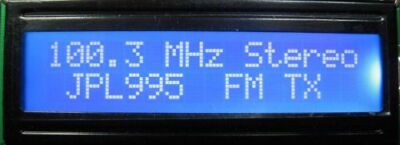 FM EXCITER STEREO PLL TRANSMITTER 1 WATT 88 - 107.9 Mhz BROADCAST NEW