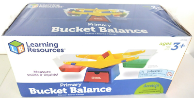 Balance éducative Learning Resources Avec Seaux - Apprentissage Poids Et Mesures Pour Enfants Dès 3 Ans