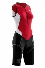 CEP Women's Dynamic Tri Suit Black/Red Size III Thigh 20-24-Inch 
