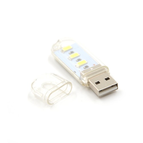 1X Mini Usb Led Nachtlicht Camping Lampe Für Lese Glühbirne Laptops ComputeR'ME - Afbeelding 4 van 8