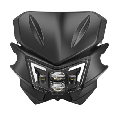 Dirt Bike LED Headlights DRL Hi/Lo Beam For KAWASAKI KLX250