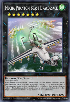 Mecha Phantom Beast Dracossack RA03-EN039 - Collector's Rare - NM -