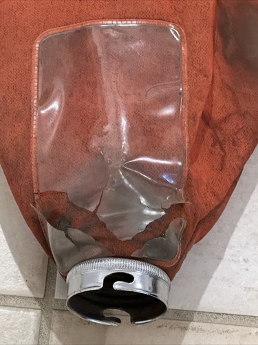 Royal Commercial Upright Vacuum Orange Bag With Zipper 2066242AU1 Fits CR5158Z - Picture 3 of 4