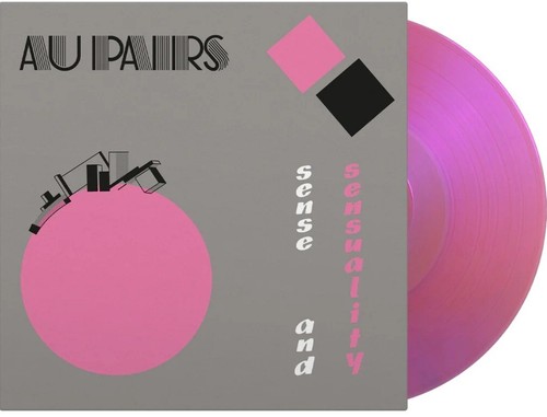 Au Pairs Sense And Sensuality LP Album vinyl record reissue numbered silver 180g
