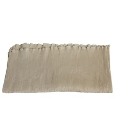 DIANA GALLESI Scarf Light Brown Polyester Neck Wrap Shawl 66cm x 180cm 150usd