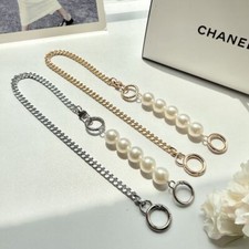 Replacement Crossbody Ring Pearl Flat Chain For Handbag Or Strap Bag 40  200 CM