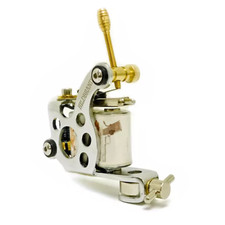 HILDBRANDT .44 Magnum Tattoo Machine 10 Wrap LINER Tatoo GUN COIL Tatuage