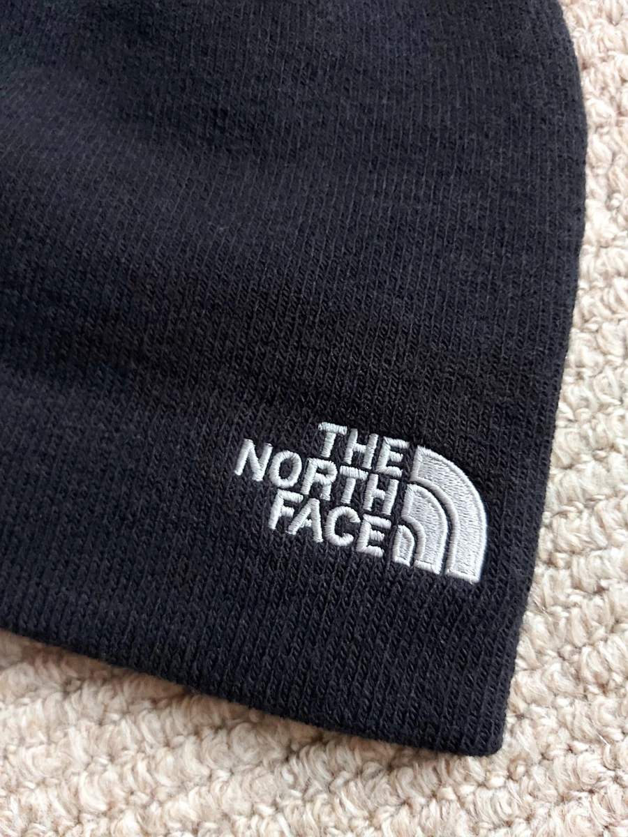 Genuine THE NORTH FACE Black BEANIE Toque Hat Skull Adult UNISEX