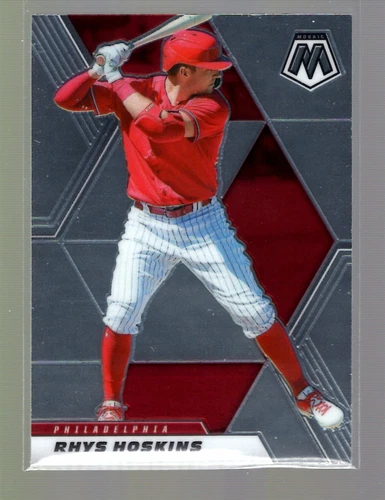 2021 Mosaic Baseball  #3 Rhys Hoskins Philadelphia Phillies