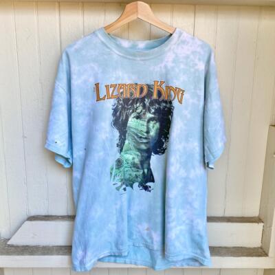 Vintage 2000 Jim Morrison Lizard King The Doors Band Tee Tie Dye