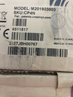 Crestron CP4N , 4-Series  Control System New 