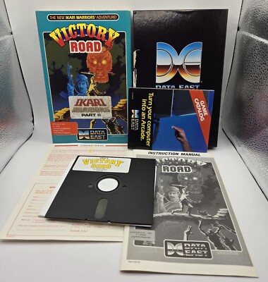 Victory Road Ikari Warriors II by Data East for Apple IIe 128k, IIc, IIgs 1987