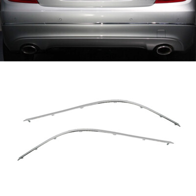 Chromleiste Hinten Links+Rechts Stoßstange Für Mercedes C-Class C300 C250 12-14