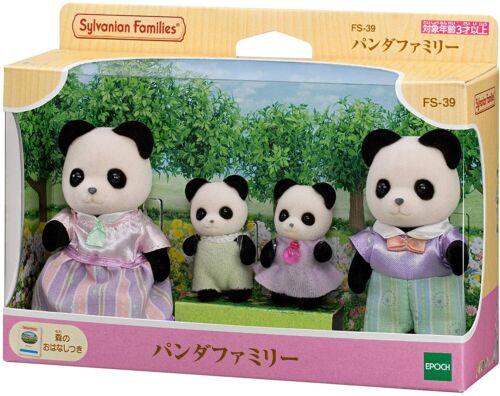 Familles sylvaniennes Calico Critters famille panda FS-39 Japon - Photo 1 sur 4