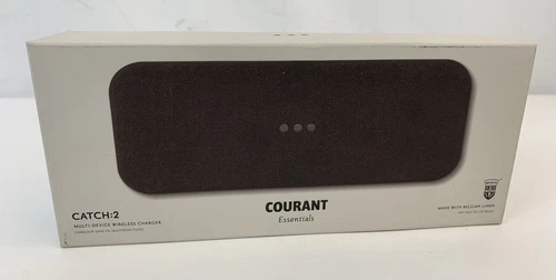 Courant - Essentials CATCH:2 20W Qi-Certified Multi-Device Wireless Charger