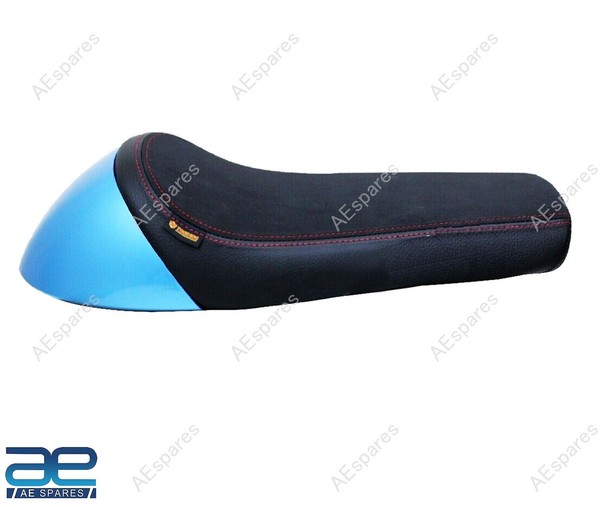 Passend FüR Royal Enfield Gt Continental 650 Einzel Sitz Mit Blau Wasserfall-image