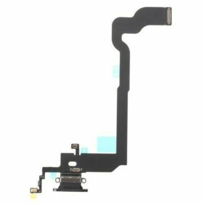 OEM Charger Charging Port Dock Connector Flex Cable Replacement iPhone X Black
