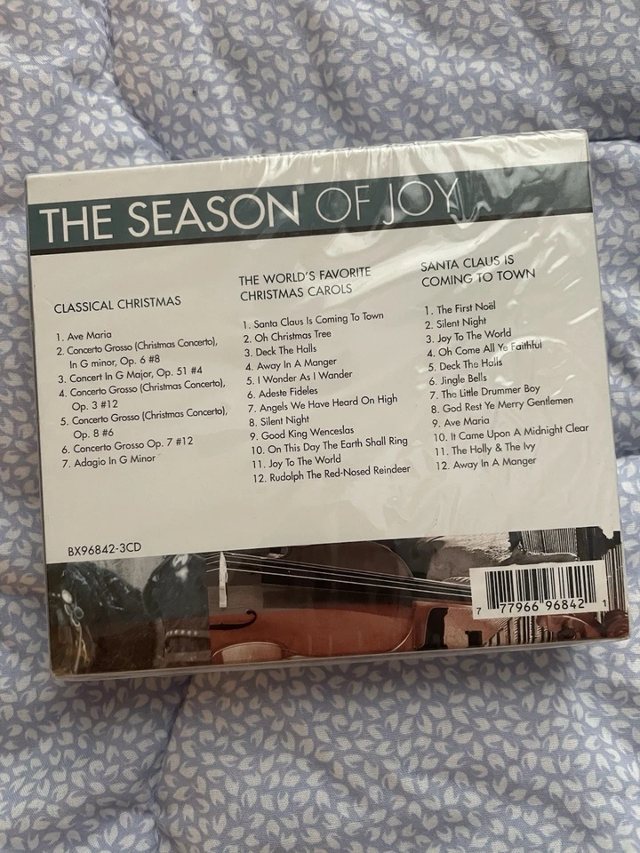 The Season of Joy 3 CD Set Classical Christmas Carols Classics 2004 St Clair NEW - Image 2 of 4