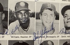1960 American Association All-Star GM Program signed Carl Yastrzemski/Jim Kaat⚾️