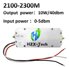 HZX-Tech 2100-2300MHZ 10W RF Hifgh Power amplifier Wireless Signal  Extender