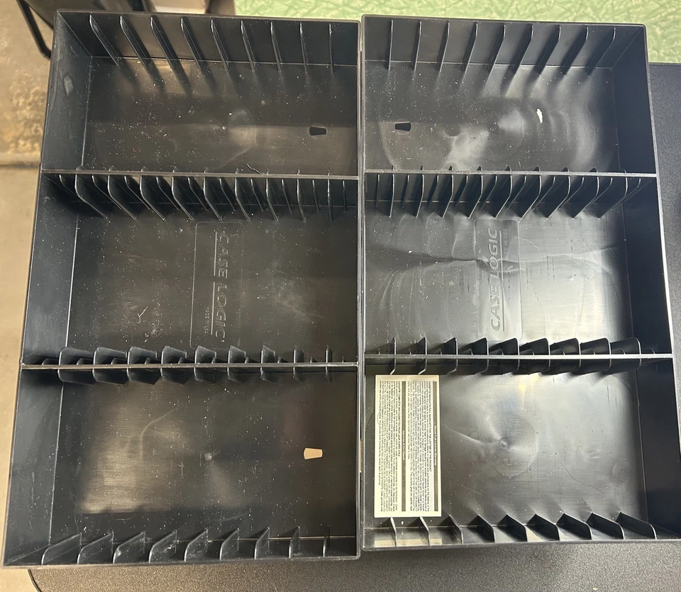 Vintage  Case Logic Cassette Tape  Tray T30 1990s LOT of 4  - Image 3 of 4